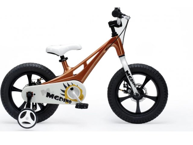 Детский велосипед Royal Baby MG Dino 14, RB14-21 золотой
