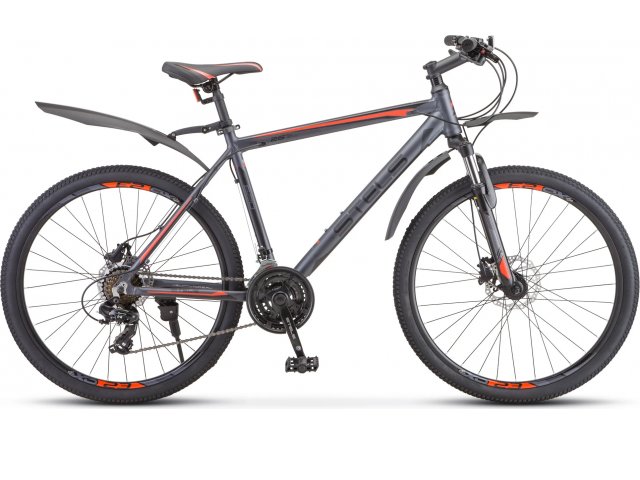 Горный велосипед Stels Navigator 620 D 26 V010 (2020) рама 14” Антрацитовый