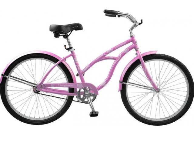 Велосипед Stels Navigator-110 Lady 26” 1-sp V010, рама 17” Розовый-коралл
