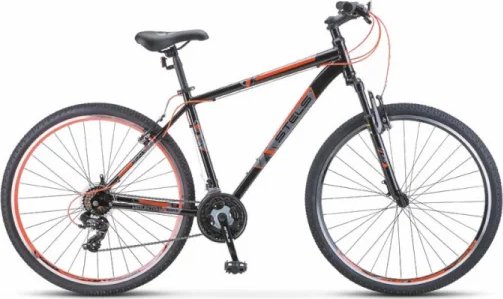 Велосипед Stels Navigator-900 V 29” F020, рама 17.5” Чёрный/красный