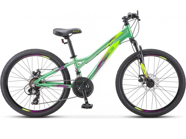 Велосипед Stels Navigator-460 MD 24” K010, рама 11” Зелёный