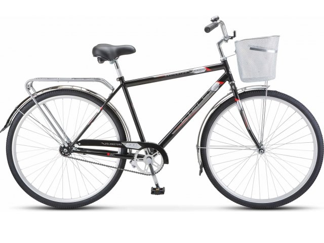 Велосипед Stels Navigator-300 С 28” Z010 рама 20” Чeрный