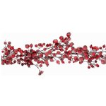 Гирлянда Ягодное изобилие с красными заснеженными ягодами, 180 см Edelman 293827
