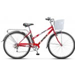 Дорожный велосипед Stels Navigator 350 Lady Z010, рама 20” Красный