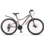 Велосипед Stels Navigator-610 MD 26” V050, рама 14” Серый/красный