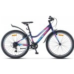 Велосипед Stels Navigator-420 V 24” V030 рама ”12” Тёмно-синий” рама 12” Тёмно-синий 