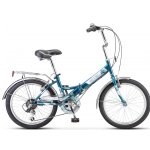 Велосипед Stels Pilot-350 20” Z010 рама ”13” Синий”