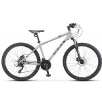 Велосипед Stels Navigator-590 D 26” K010, рама 16” Серый/салатовый