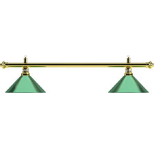 Лампа на два плафона Evergreen D35 (зеленая)