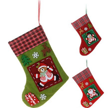 Носок для подарков «Носочек для Санты», 16х22 см Koopman DH9670550, в ассортименте