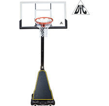 Баскетбольная мобильная стойка 54 DFC STAND54P2 136x80cm поликарбонат
