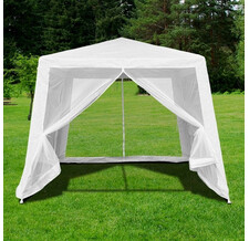 Садовый шатер Афина-Мебель 3x3 м AFM-1035NC White