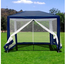 Садовый шатер Афина-Мебель 2х3 м с сеткой AFM-1061NB  Blue
