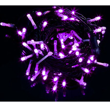 Светодиодная нить 10 метров, 100 led, цв. Фиолетовый