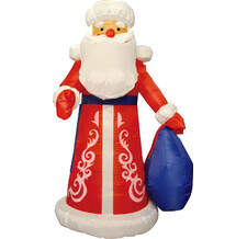 Надувная фигура Дед Мороз русский 2,4 м