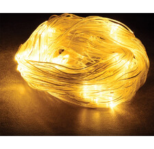 Электрогирлянда Сеть 144 желтых LED, 1,2*1,5м