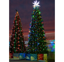 Многофункциональный комплект освещения «Динамика», для новогодних елок высотой 6 м
