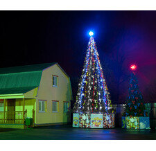 Многофункциональный комплект освещения «Классик», для новогодних елок высотой 6 м
