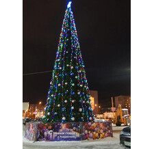 Комплект освещения Стандарт MULTI для новогодних елок высотой 7 м