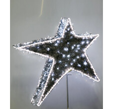 Световая макушка для елки «Гагаринская звезда-премиум» 500 мм