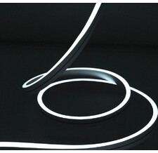 Светодиодный Гибкий Неон Rich LED, односторонний, белый, кратность резки 1 метр,  размер 8*16 мм, 24 В, 50 м