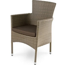 Плетеное кресло Joygarden AROMA светло-коричневое